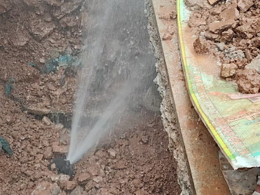 吉林白城经济开发区消防水管漏水检测定点开挖